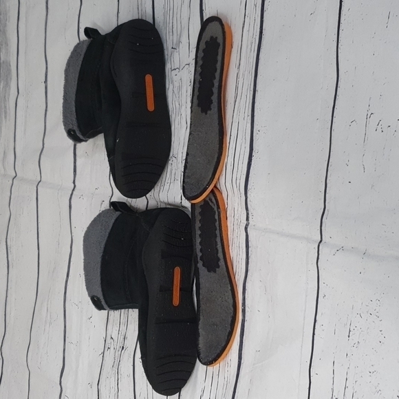 Timberland Earthkeeps Upper Leather Suede Waterproof Black Winter Boot Size 7.5W - Picture 9 of 11